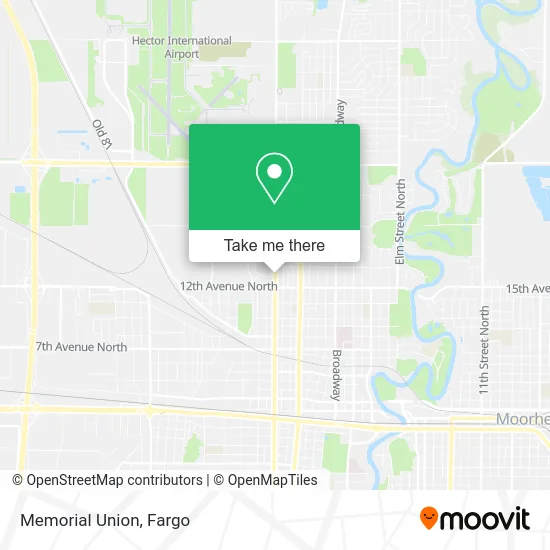 Memorial Union map