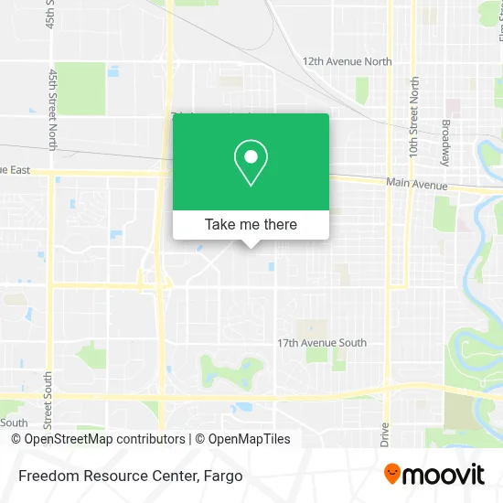 Freedom Resource Center map