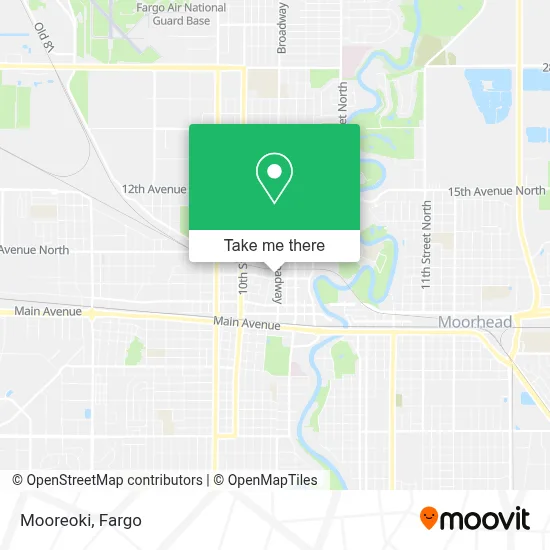 Mooreoki map