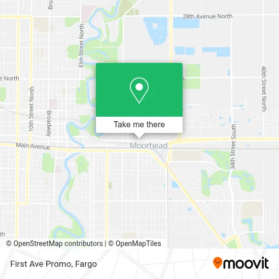 First Ave Promo map