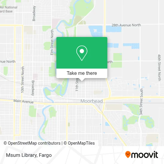 Msum Library map
