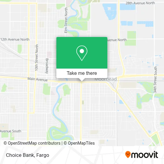 Choice Bank map