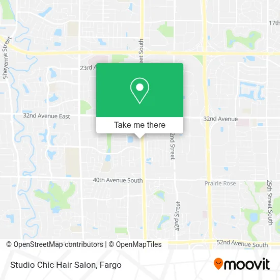Studio Chic Hair Salon map