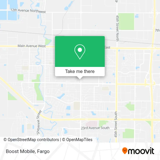 Boost Mobile map