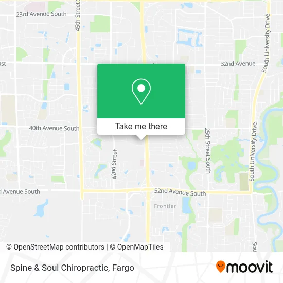 Spine & Soul Chiropractic map