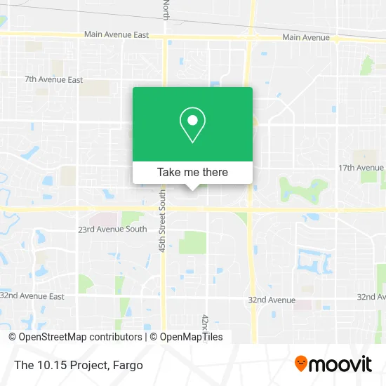 The 10.15 Project map