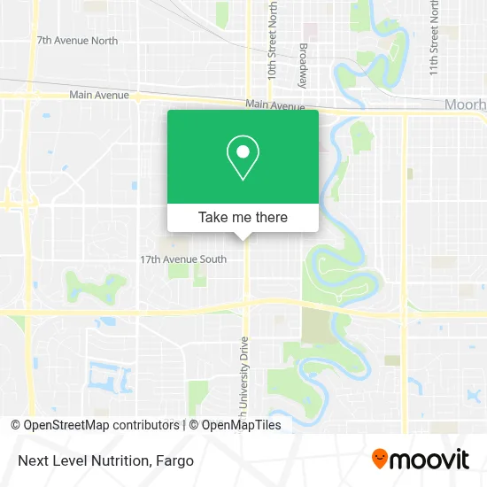 Next Level Nutrition map