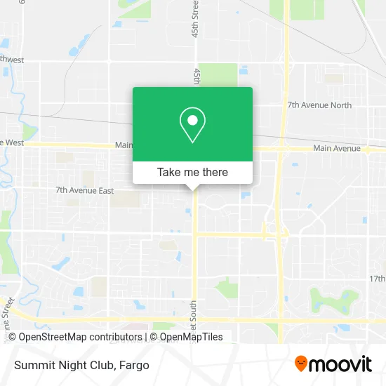 Summit Night Club map