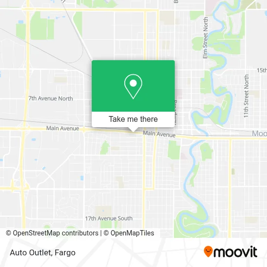Auto Outlet map