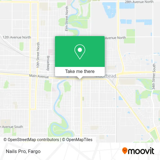Nails Pro map