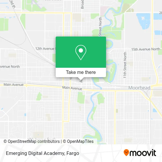 Emerging Digital Academy map