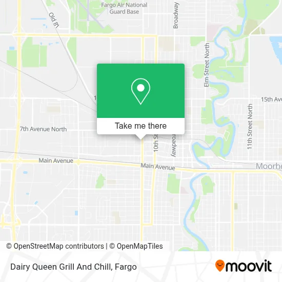Dairy Queen Grill And Chill map