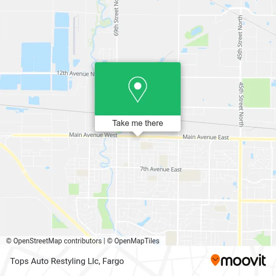 Tops Auto Restyling Llc map