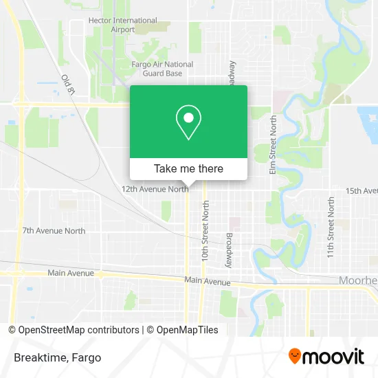 Breaktime map