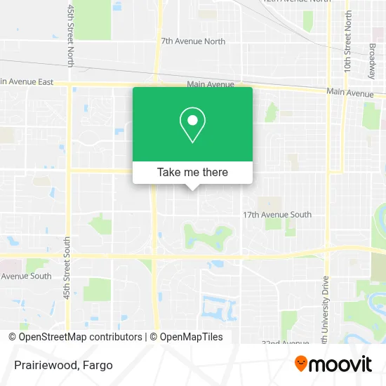Prairiewood map