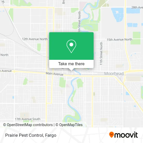 Prairie Pest Control map