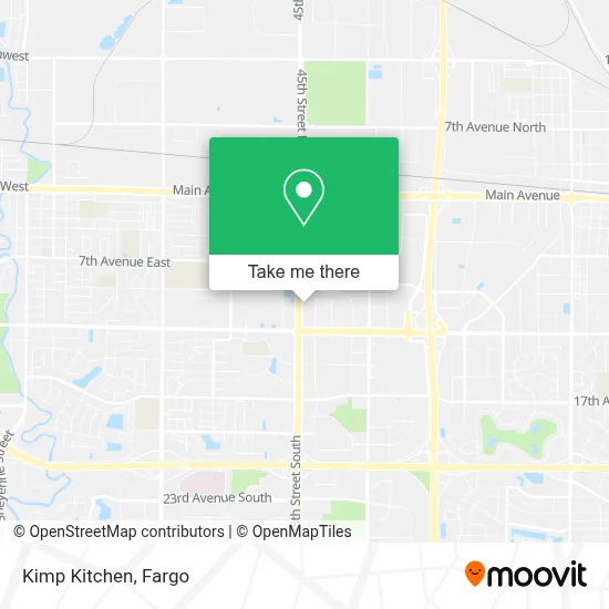 Kimp Kitchen map