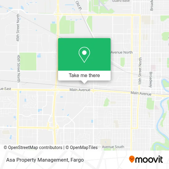 Asa Property Management map