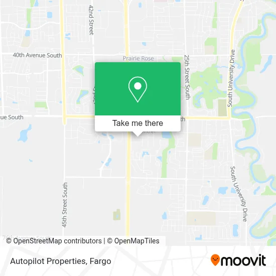 Autopilot Properties map