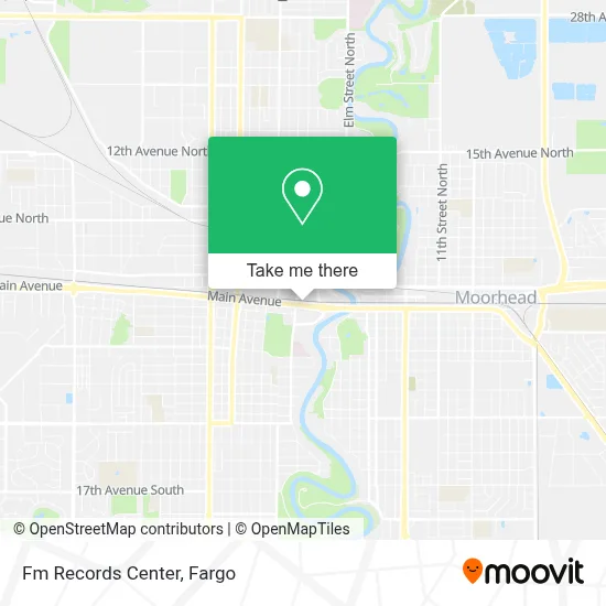 Fm Records Center map