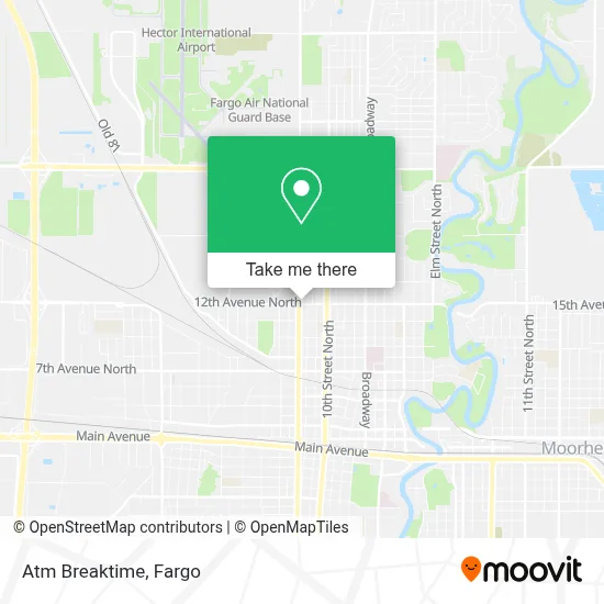 Atm Breaktime map