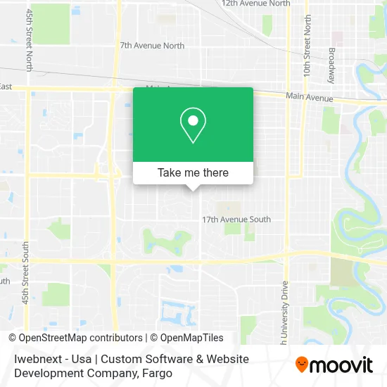 Iwebnext - Usa | Custom Software & Website Development Company map