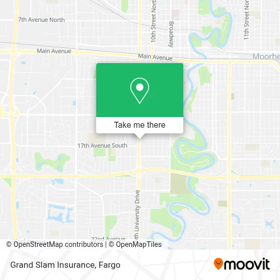 Grand Slam Insurance map