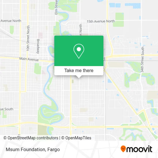 Msum Foundation map