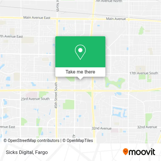 Sicks Digital map