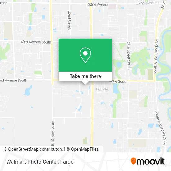 Walmart Photo Center map