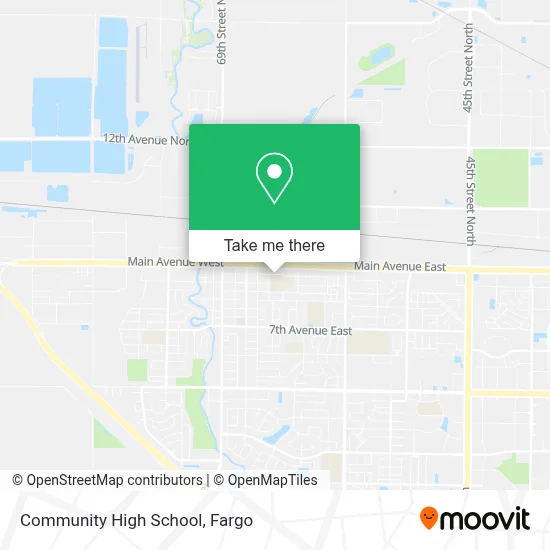 Community High School map