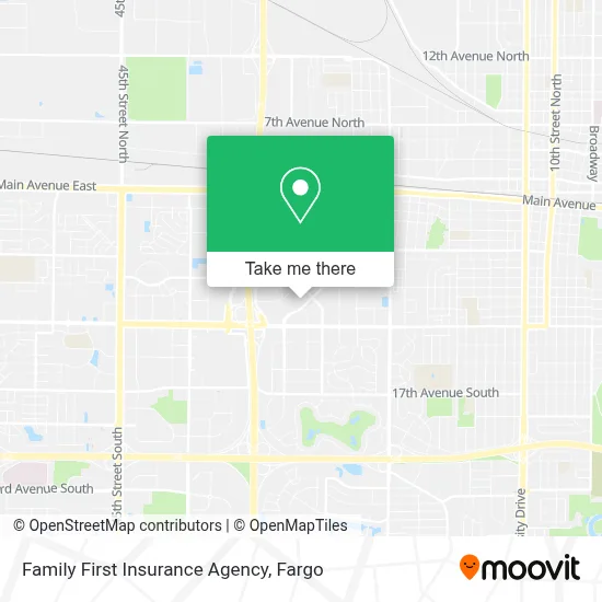 Family First Insurance Agency map