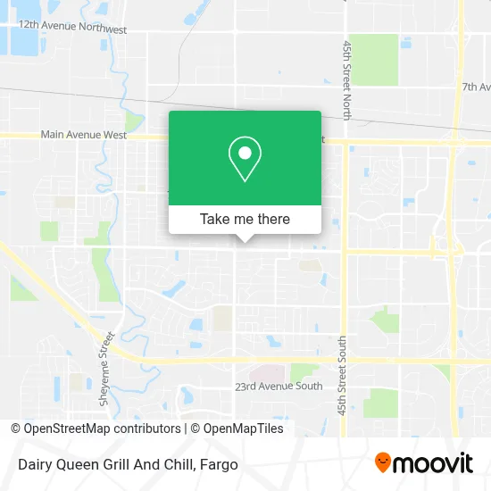 Dairy Queen Grill And Chill map