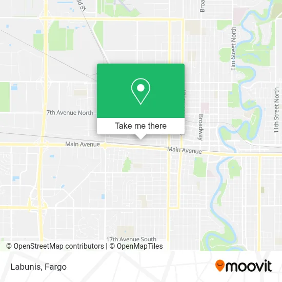 Labunis map