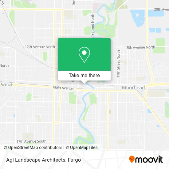Agl Landscape Architects map