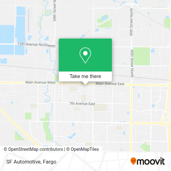 SF Automotive map