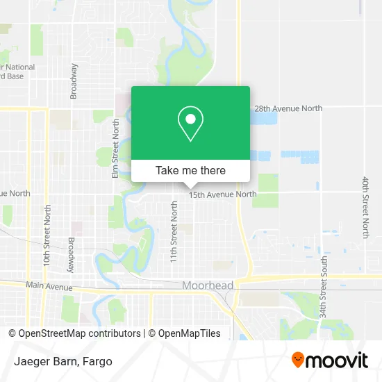 Jaeger Barn map