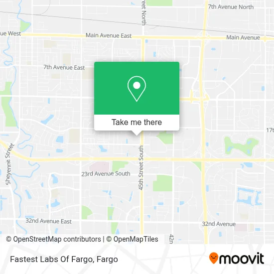 Fastest Labs Of Fargo map