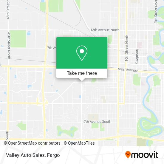 Valley Auto Sales map