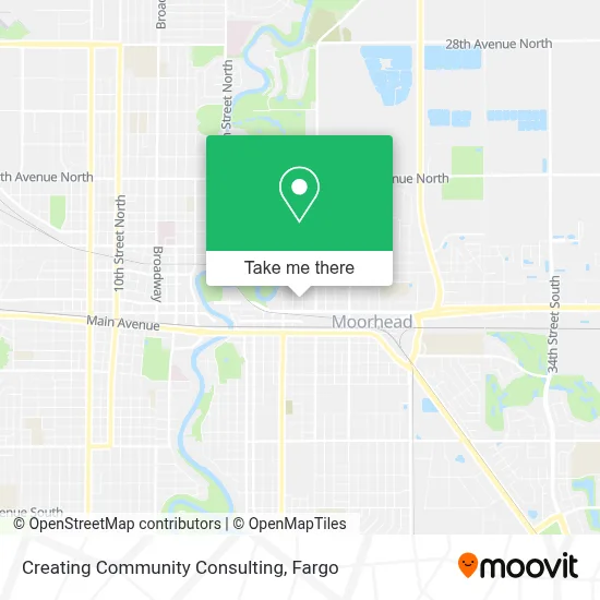 Creating Community Consulting map
