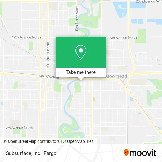 Subsurface, Inc. map