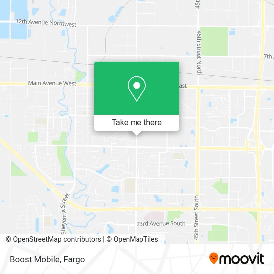 Boost Mobile map