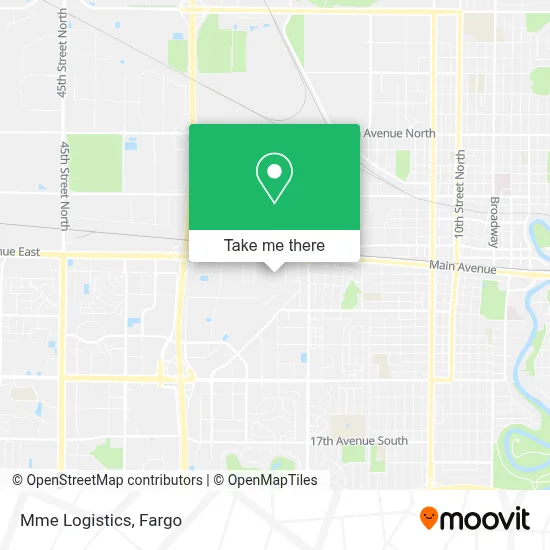 Mme Logistics map