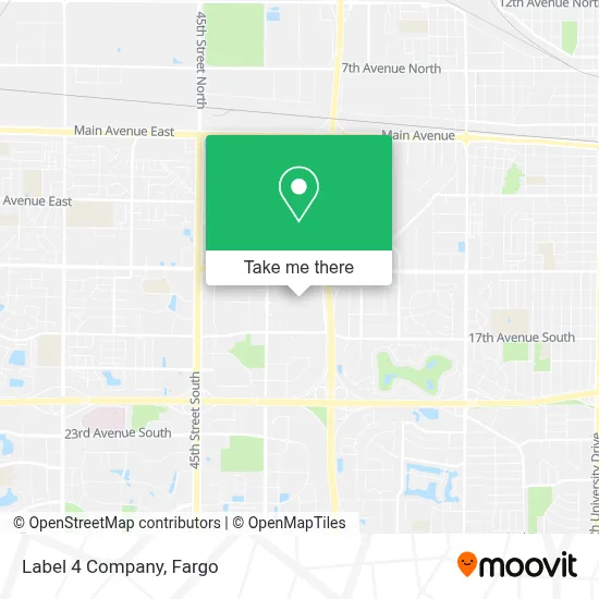 Label 4 Company map