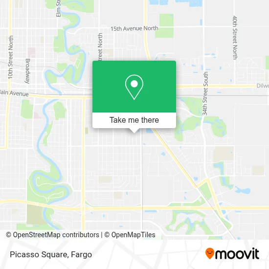 Picasso Square map