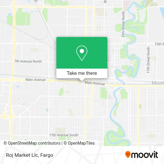 Mapa de Roj Market Llc