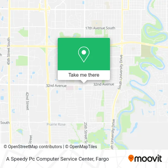 A Speedy Pc Computer Service Center map