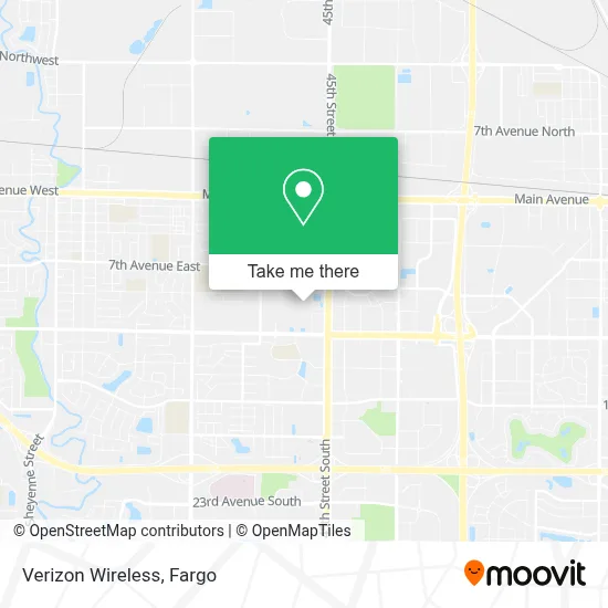 Verizon Wireless map