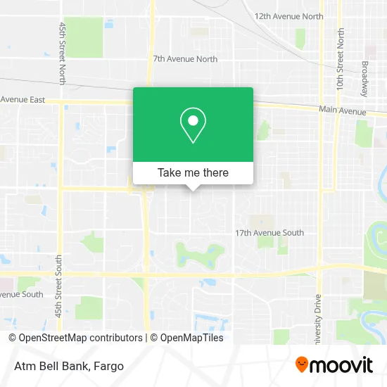 Atm Bell Bank map