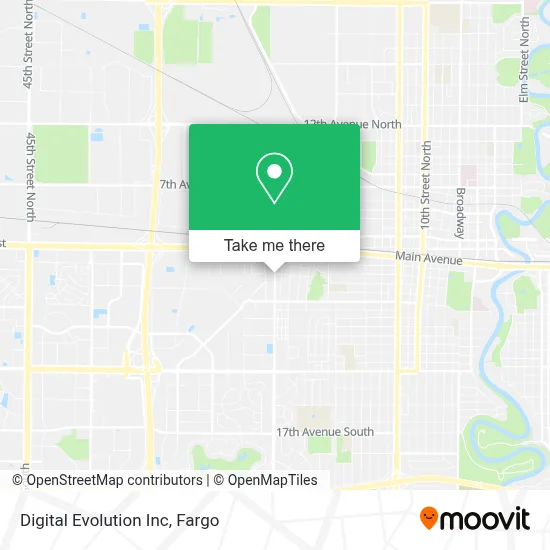Digital Evolution Inc map